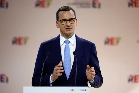 Thủ tướng Ba Lan Mateusz Morawiecki. (Nguồn: Reuters) 