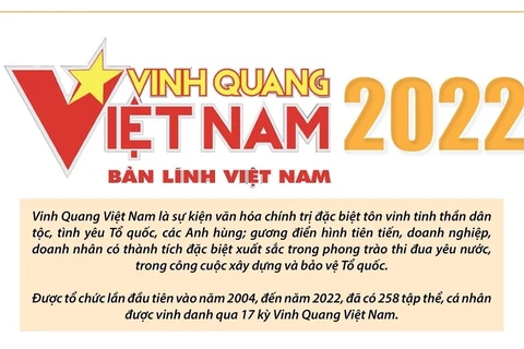 [Infographics] Chương trình Vinh quang Việt Nam - Bản lĩnh Việt Nam