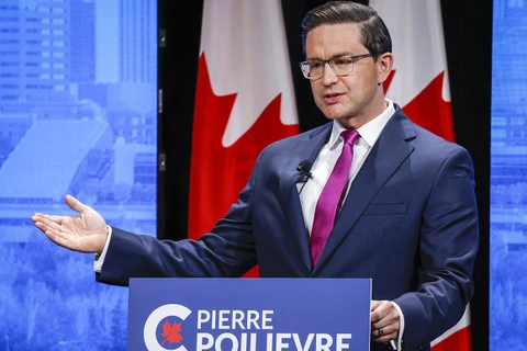Ông Pierre Poilievre. (Nguồn: The Canadian Press) 