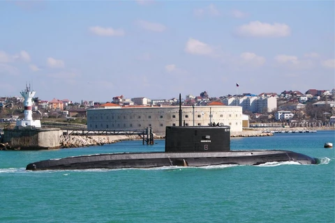 Một chiếc tàu ngầm của Nga. (Nguồn: Kchf) 