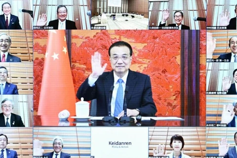 Thủ tướng Trung Quốc đối thoại với cộng đồng doanh nghiệp Nhật Bản
