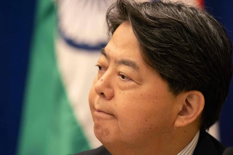 Ngoại trưởng Nhật Bản Yoshimasa Hayashi. (Nguồn: AFP) 