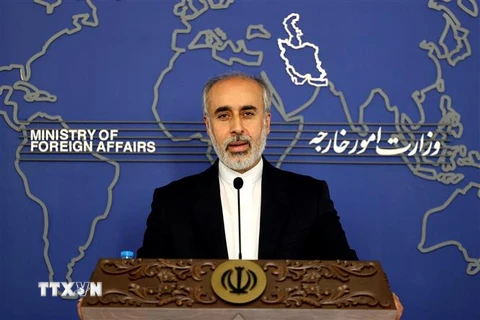 Người phát ngôn Bộ Ngoại giao Iran Nasser Kanani. (Ảnh: AFP/TTXVN) 