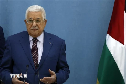 Tổng thống Palestine Mahmoud Abbas. (Ảnh: AFP/TTXVN) 