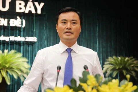 Ông Bùi Xuân Cường được bầu làm Phó Chủ tịch Ủy ban Nhân dân Thành phố Hồ Chí Minh. (Nguồn: nld.com.vn) 