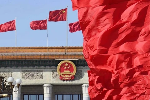 Hội nghị toàn thể lần thứ 7 Ban Chấp hành Trung ương Đảng Cộng sản Trung Quốc khóa XIX khai mạc ngày 9/10, với sự tham dự của 199 thành viên đầy đủ và 159 thành viên dự khuyết. (Nguồn: Xinhua) 