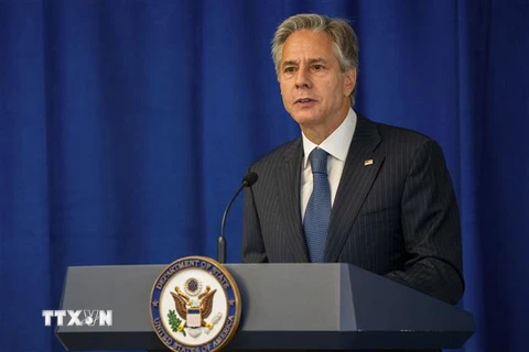 Ngoại trưởng Mỹ Antony Blinken. (Ảnh: AFP/TTXVN) 