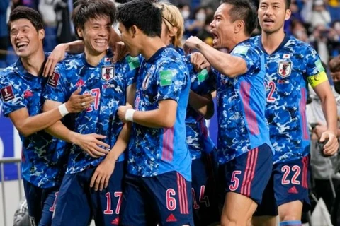 Các cầu thủ của đội tuyển Nhật Bản. (Nguồn: Fifaworldcupnews) 