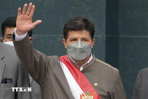 Tổng thống Peru Pedro Castillo. (Ảnh: AFP/TTXVN)