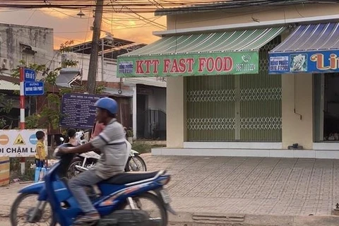Cơ sở kinh doanh thực phẩm thức ăn nhanh KTT Fastfood. (Nguồn: VTC)