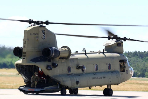 Mỹ bán cho Hàn Quốc 18 chiếc CH-47F Chinook. (Nguồn: Reuters) 