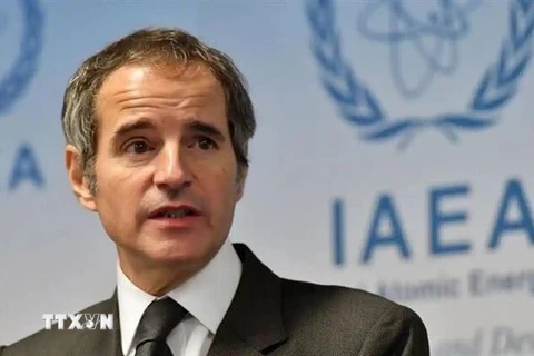 Tổng Giám đốc Cơ quan Năng lượng nguyên tử quốc tế (IAEA) Rafael Grossi . (Ảnh: IRNA/TTXVN)