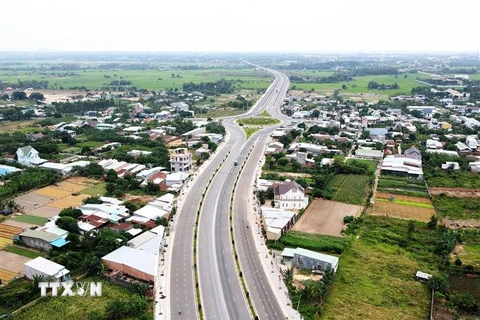 Tuyến đường tránh thành phố Bà Rịa, điểm bắt đầu cao tốc Biên Hòa-Vũng Tàu dự kiến khởi công vào đầu năm 2023. (Ảnh: Hồng Đạt/TTXVN)
