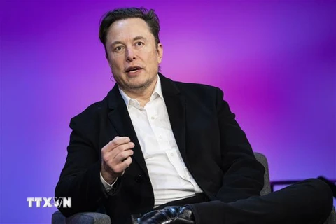 Tỷ phú Elon Musk. (Ảnh: AFP/TTXVN)