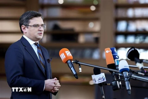 Ngoại trưởng Ukraine Dmytro Kuleba. (Ảnh: AFP/TTXVN) 