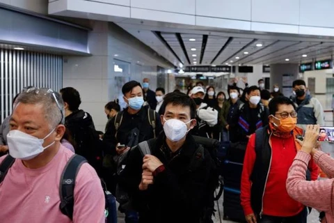 Quyết định mở cửa trở lại tuyến đường sắt trên được đưa ra 1 tuần sau khi Bắc Kinh dỡ bỏ hạn chế đối với người nhập cảnh, dù dịch COVID-19 vẫn đang lây lan trên cả nước. (Nguồn: Reuters) 
