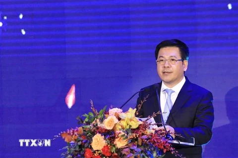 Bộ trưởng Bộ Công Thương Nguyễn Hồng Diên. (Ảnh: Tuấn Anh/TTXVN)