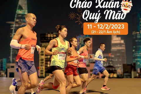 Giải chạy đêm TP Hồ Chí Minh dự kiến thu hút 10.000 người tham gia