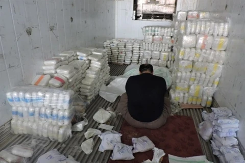 Iran là quốc gia nằm trên tuyến buôn lậu ma túy quan trọng từ Afghanistan và Pakistan tới các thị trường ở khu vực vùng Vịnh, châu Âu và những nơi xa hơn. (Nguồn: APA)