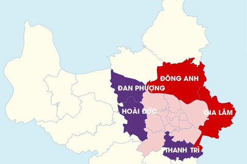 Trình Chính phủ Đề án đưa huyện Đông Anh, Gia Lâm lên quận vào quý 4