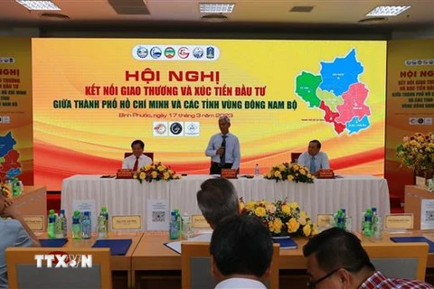 Phó Chủ tịch Ủy ban Nhân dân Hồ Chí Minh Võ Văn Hoan phát biểu tại hội nghị. (Ảnh: Sỹ Tuyên/TTXVN)
