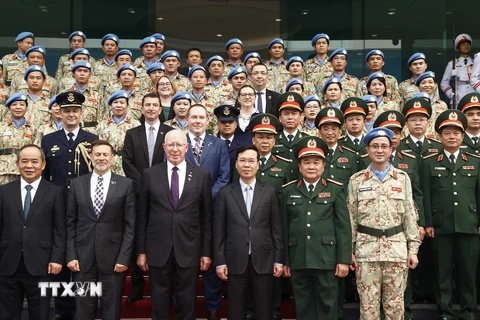 Australia mong muốn hợp tác Việt Nam trong hoạt động gìn giữ hòa bình