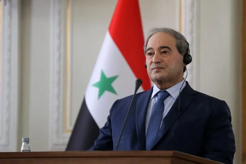 Ngoại trưởng Syria Faisal Mekdad. (Nguồn: Anadolu Agency)
