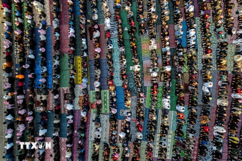 [Photo] Nhiều quốc gia Hồi giáo bắt đầu kỳ nghỉ lễ Eid al-Fitr