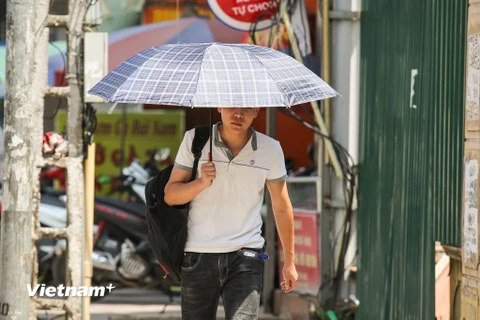 Từ ngày 8/5, nắng nóng diện rộng có khả năng chấm dứt. (Ảnh: Minh Sơn/Vietnam+)