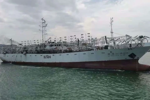 Tàu cá Lupeng Yuanyu 028. (Nguồn: SCMP)