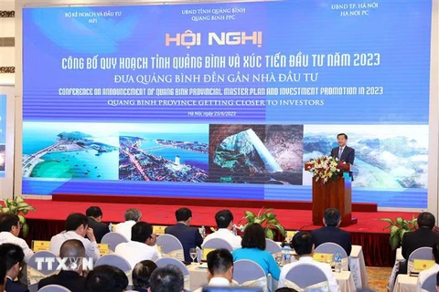 Phó Thủ tướng Lê Minh Khái phát biểu chỉ đạo tại hội nghị. (Ảnh: An Đăng/TTXVN)