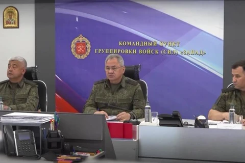 [Video] Bộ trưởng Quốc phòng Nga xuất hiện sau vụ Wagner làm loạn