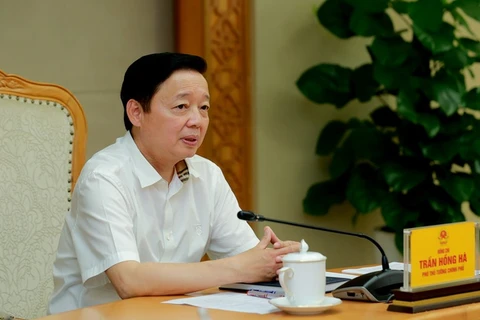 Phó Thủ tướng Trần Hồng Hà. (Nguồn: VGP)