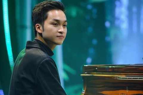 Nghệ sỹ độc tấu piano Nguyễn Đăng Quang. (Nguồn: VNSO)