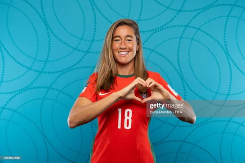 Tiền đạo Carolina Mendes. (Nguồn: FIFA/Getty Images)