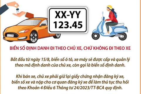 Sau 15/8, bán xe không nộp lại biển số có thể bị phạt tới 8 triệu đồng