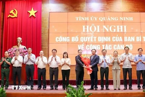 Ông Đặng Xuân Phương giữ chức vụ Phó Bí thư Tỉnh ủy Quảng Ninh