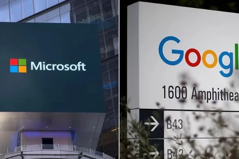Microsoft đã cáo buộc Google cản trở các đối thủ khác phát triển và cạnh tranh ở mảng công cụ tìm kiếm trực tuyến. (Nguồn: Reuters/Getty Images)