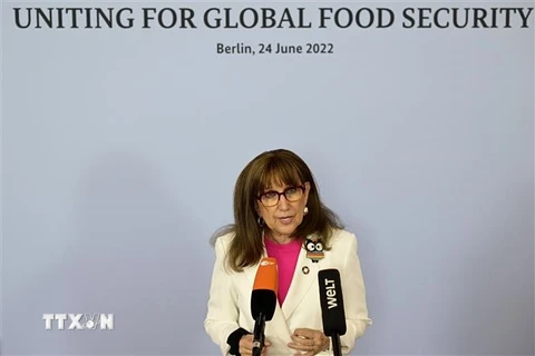 Tổng Thư ký UNCTAD Rebeca Grynspan. (Ảnh: AFP/TTXVN)