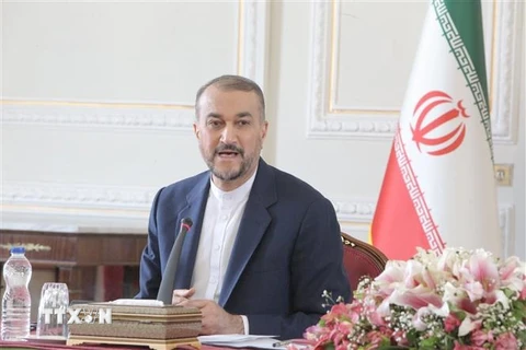 Ngoại trưởng Iran Hossein Amir-Abdollahian. (Ảnh: THX/TTXVN)