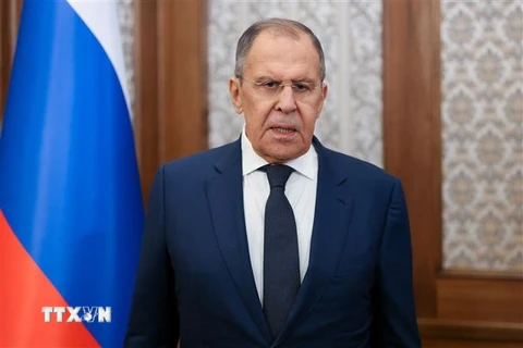 Ngoại trưởng Nga Sergei Lavrov. (Ảnh: AFP/TTXVN)