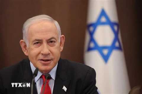 Thủ tướng Israel Benjamin Netanyahu. (Ảnh: AFP/TTXVN)