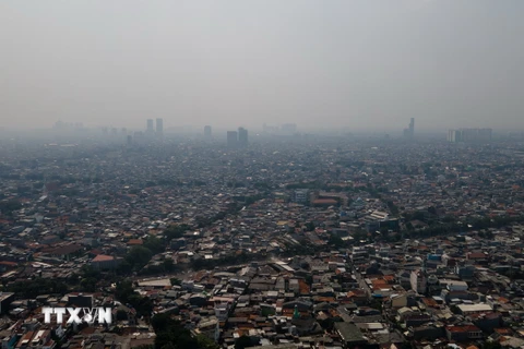 Quang cảnh Jakarta, Indonesia. (Ảnh: AFP/TTXVN)