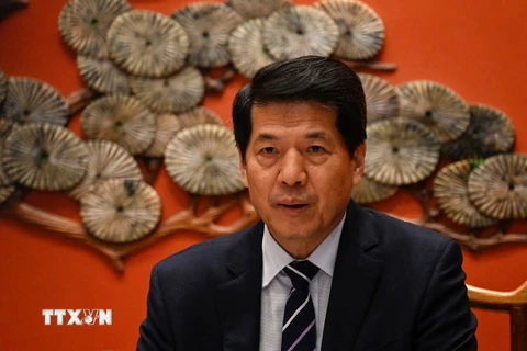 Đặc phái viên Trung Quốc về các vấn đề Á-Âu, ông Lý Huy. (Ảnh: AFP/TTXVN)