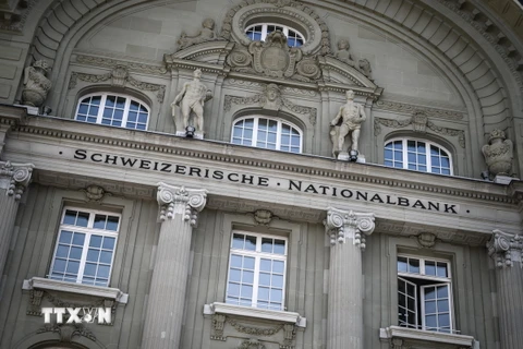 Trụ sở Ngân hàng Trung ương Thuỵ Sĩ tại Bern. (Ảnh: AFP/TTXVN)