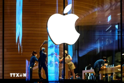 Một cửa hàng của Apple tại Bangkok, Thái Lan. (Ảnh: AFP/TTXVN)