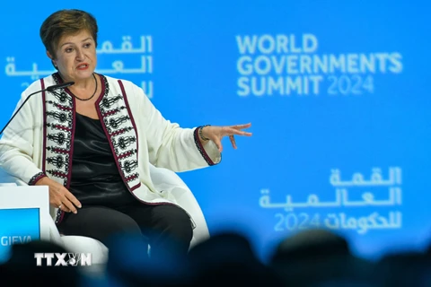 Tổng Giám đốc IMF Kristalina Georgieva. (Ảnh: AFP/TTXVN)