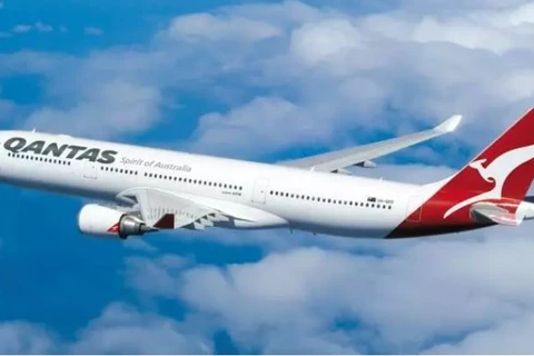 Máy bay A330-200 của Qantas Airways. (Nguồn: Theleader)