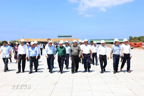 Hình ảnh Thủ tướng thăm và khảo sát một số dự án trọng điểm tại Phú Quốc