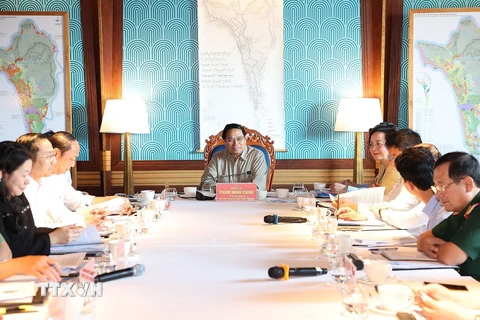 Thủ tướng làm việc với lãnh đạo chủ chốt tỉnh Kiên Giang
